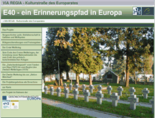 Tablet Screenshot of erinnerungspfad-viaregia.eu